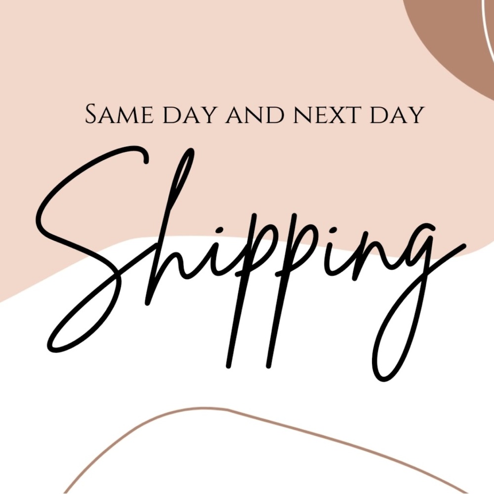 Same day shipping!